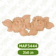 MAP-3444-20*8*1,2 Ahşap Oyma Aplik