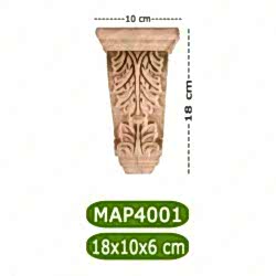 MAP-4001-Ahşap Payanda (Eli Böğründe)