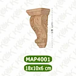 MAP-4001-Ahşap Payanda (Eli Böğründe) MAP-4001-Ahşap Payanda (Eli Böğründe)