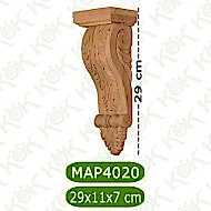 MAP-4020-Ahşap Payanda (Eli Böğründe)