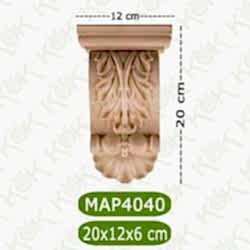 MAP-4040-Ahşap Payanda (Eli Böğründe)