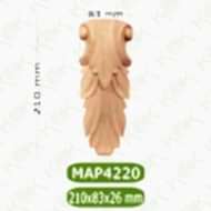 MAP-4220-Ahşap Payanda (Eli Böğründe)