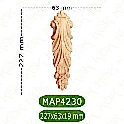 MAP-4230-Ahşap Payanda (Eli Böğründe)