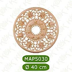 MAP-5030-40*40*1,4 Ahşap Tavan Göbeği MAP-5030-40*40*1,4 Ahşap Tavan Göbeği