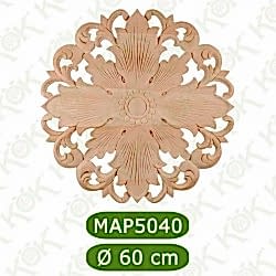 MAP-5040-60*60*1,7 Ahşap Tavan Göbeği MAP-5040-60*60*1,7 Ahşap Tavan Göbeği