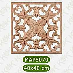 MAP-5070-40*40*1,4 Ahşap Tavan Göbeği MAP-5070-40*40*1,4 Ahşap Tavan Göbeği