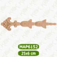 MAP-6152-25*6*0,8 Ahşap Oyma Aplik MAP-6152-25*6*0,8 Ahşap Oyma Aplik