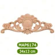MAP-6174-34*13*1,2 Ahşap Oyma Aplik