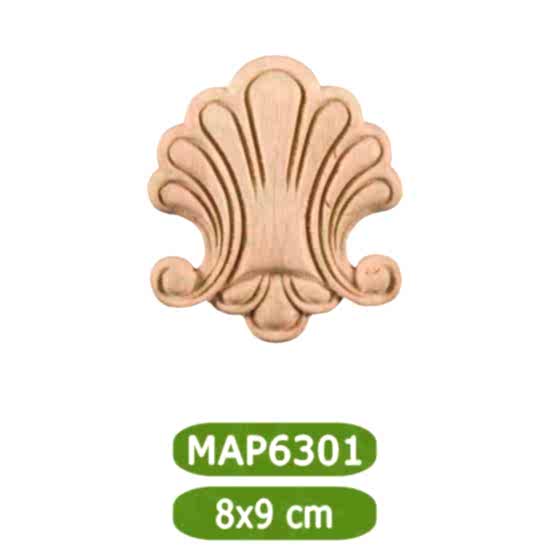 MAP-6301-9*8*1 Ahşap Oyma Aplik