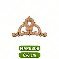 MAP-6308-6*6*0,8 Ahşap Oyma Aplik MAP-6308-6*6*0,8 Ahşap Oyma Aplik