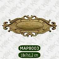 MAP-8003-18*7*1,5 Ahşap Oyma Aplik MAP-8003-18*7*1,5 Ahşap Oyma Aplik