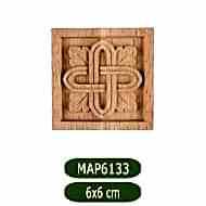 MAP-6133-6*6*1 Ahşap Oyma Aplik MAP-6133-6*6*1 Ahşap Oyma Aplik