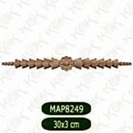 MAP8249-30*3*1 Ahşap Oyma Aplik