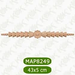 MAP8249-43*5*1 Ahşap Oyma Aplik