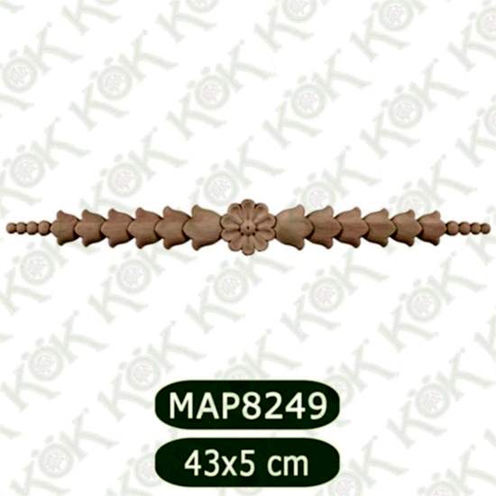 MAP8249-43*5*1 Ahşap Oyma Aplik