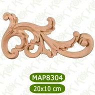 MAP8304-20*10*1,2 Ahşap Oyma Aplik