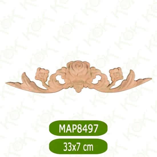 MAP8497-33*7*1,4 Ahşap Oyma Aplik
