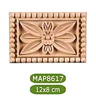 MAP8617-12*8*1 Ahşap Oyma Aplik