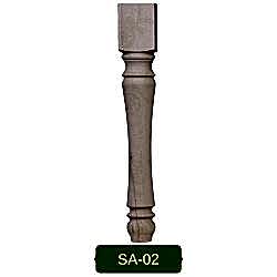 SA02-45*7 Ahşap Torna Sehpa Ayağı