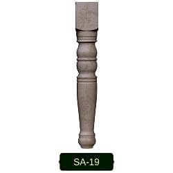 SA19-45*7 Ahşap Torna Sehpa Ayağı