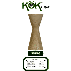 SMD02-15 Ahşap Şamdan