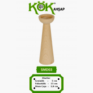 SMD03-15 Ahşap Şamdan