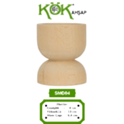 SMD04-10 Ahşap Şamdan