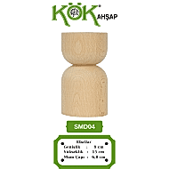 SMD04-15 Ahşap Şamdan