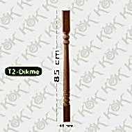 T2 Merdiven Dikmesi Şişe Modeli 4.5*4.5*85 Cm Çam