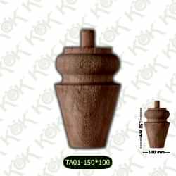 TA01-150-100 Ahşap Torna Koltuk Ayağı TA01-150-100 Ahşap Torna Koltuk Ayağı