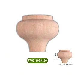 TA03-100-120 Ahşap Torna Koltuk Ayağı TA03-100-120 Ahşap Torna Koltuk Ayağı