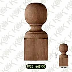 TPZ 01-165*70 Mm Ahşap Topuz TPZ 01-165*70 Mm Ahşap Topuz