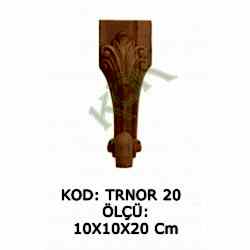 TRNOR-20 ÖZEL OYMALI LÜKENS AYAK TIRNAKLI ORTA MODEL