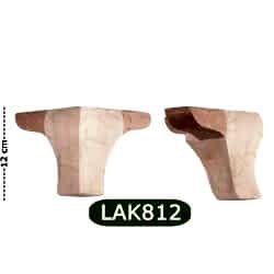 LAK812 Kulaklı Avangard Lükens Ayak 8*8*12 LAK812 Kulaklı Avangard Lükens Ayak 8*8*12