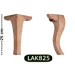 LAK825 Kulaklı Avangard Lükens Ayak 8*8*25 LAK825 Kulaklı Avangard Lükens Ayak 8*8*25