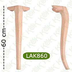 LAK860 Kulaklı Avangard Lükens Ayak 8*8*60 LAK860 Kulaklı Avangard Lükens Ayak 8*8*60