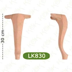 LK830 Kulaklı Klasik Lükens Ayak 8*8*30