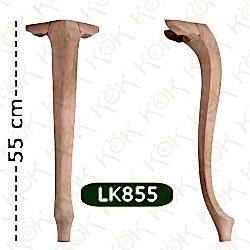 LK855 Kulaklı Klasik Lükens Ayak 8*8*55