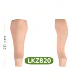 LKZ820 Kulaksız Lükens Ayak 8*8*20