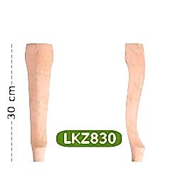 LKZ830 Kulaksız Lükens Ayak 8*8*30
