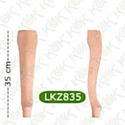LKZ835 Kulaksız Lükens Ayak 8*8*35