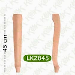 LKZ845 Kulaksız Lükens Ayak 8*8*45