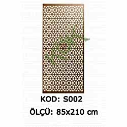 S002 MDF Seperatör Petek 210*85 Cm