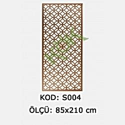 S004 MDF Seperatör Halka 210*85 Cm
