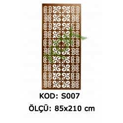 S007 MDF Seperatör Turka 210*85 Cm