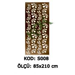 S008 MDF Seperatör Yaprak 210*85 Cm