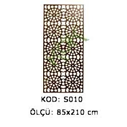 S010 MDF Seperatör Kündekari 210*85 Cm