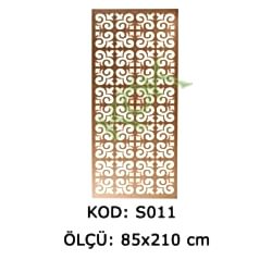 S011 MDF Seperatör Turka2 210*85 Cm