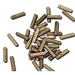 Ahşap Kesik Kavela 8*35 mm 250 Adet