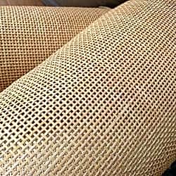 Doğal Kare Örgü Bambu Hasır 45 Cm